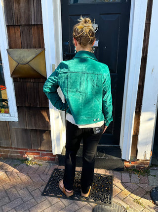 Lulu B Jade Velvet Jacket