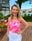 Pink Palm Tree