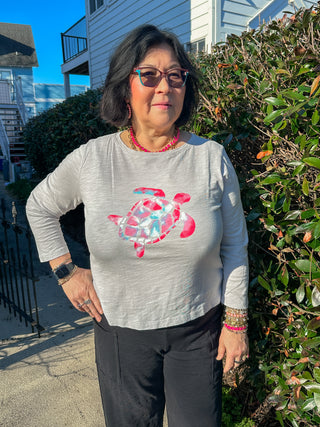 Escape by Habitat Dune Turtle Step Hem Boxy Tee