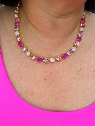 Sorrelli Panama Rose Matilda Tennis Necklace