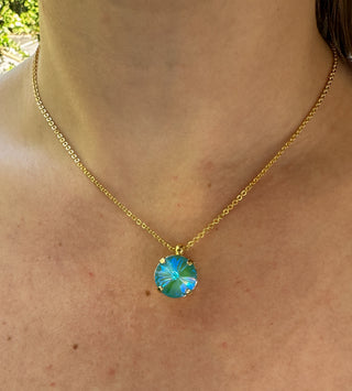 Sorrelli Summer Blue Delite Nadine Pendant Necklace