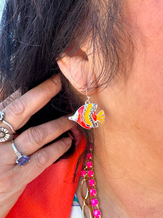 Coral Fish Earrings