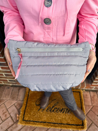 Jolie Puffer Belt Bag Grey