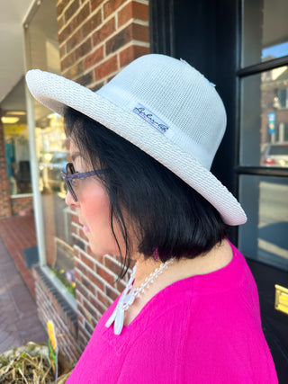 Lulu B White Sun Hat