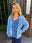 Heathered Clear Periwinkle