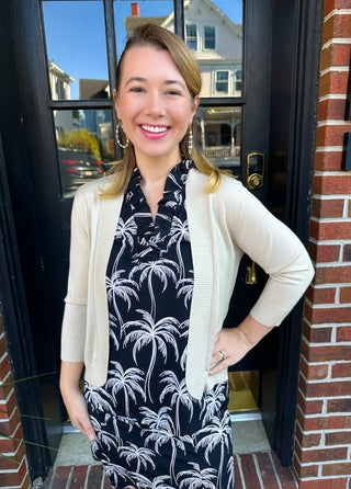 Lulu B Stone Cardigan Sweater