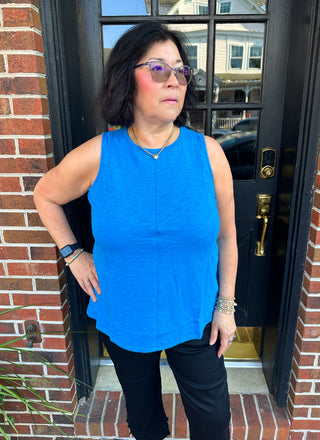 Escape by Habitat Riviera Slub Cotton Seamed Tank