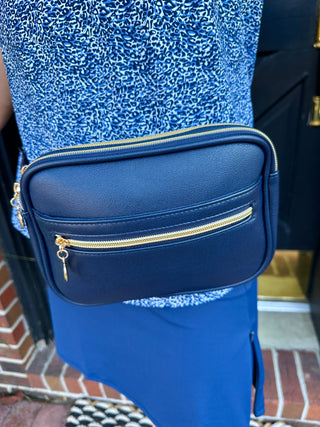 NAVY FANNY PACK