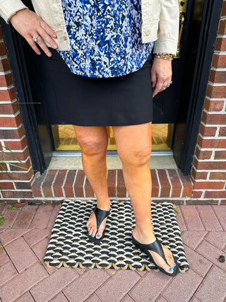 Lulu B Bangladine Black Skort