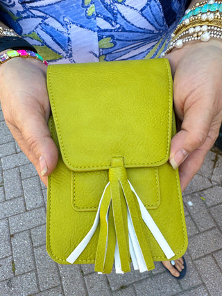 Harper Crossbody Bag Chartreuse