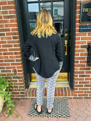 Lulu B Black Short Reversible Jacket