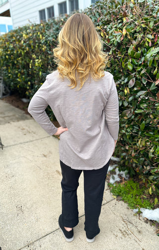 Escape by Habitat Black Edgewater Cotton Flood Pant