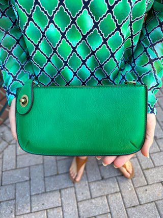 Joy Susan Clover Mini Crossbody Wristlet Clutch