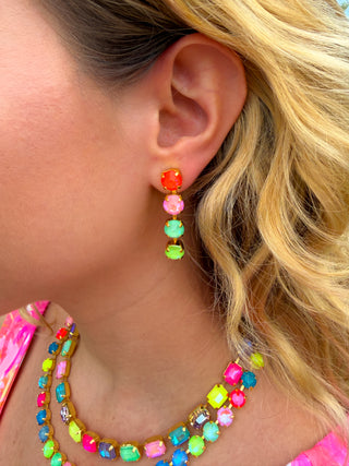 Sorrelli Candy Carnival Marci Tennis Necklace