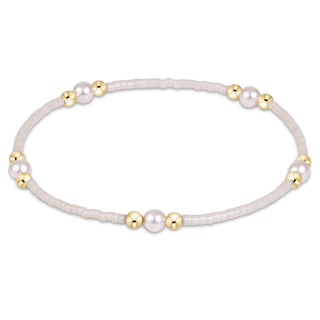 enewton hope purpose pearl bracelet milkshake