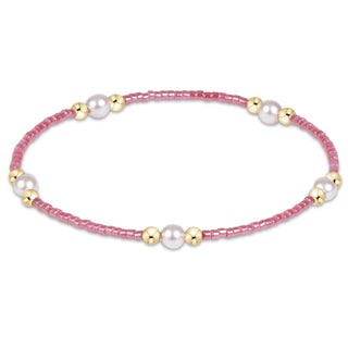 enewton hope purpose pearl bracelet pink champagne