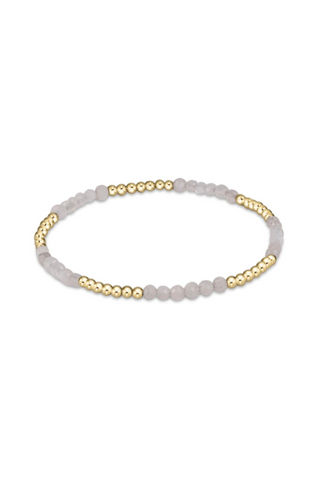 Enewton Blissful Pattern 2.5mm Bead Bracelet - Moonstone