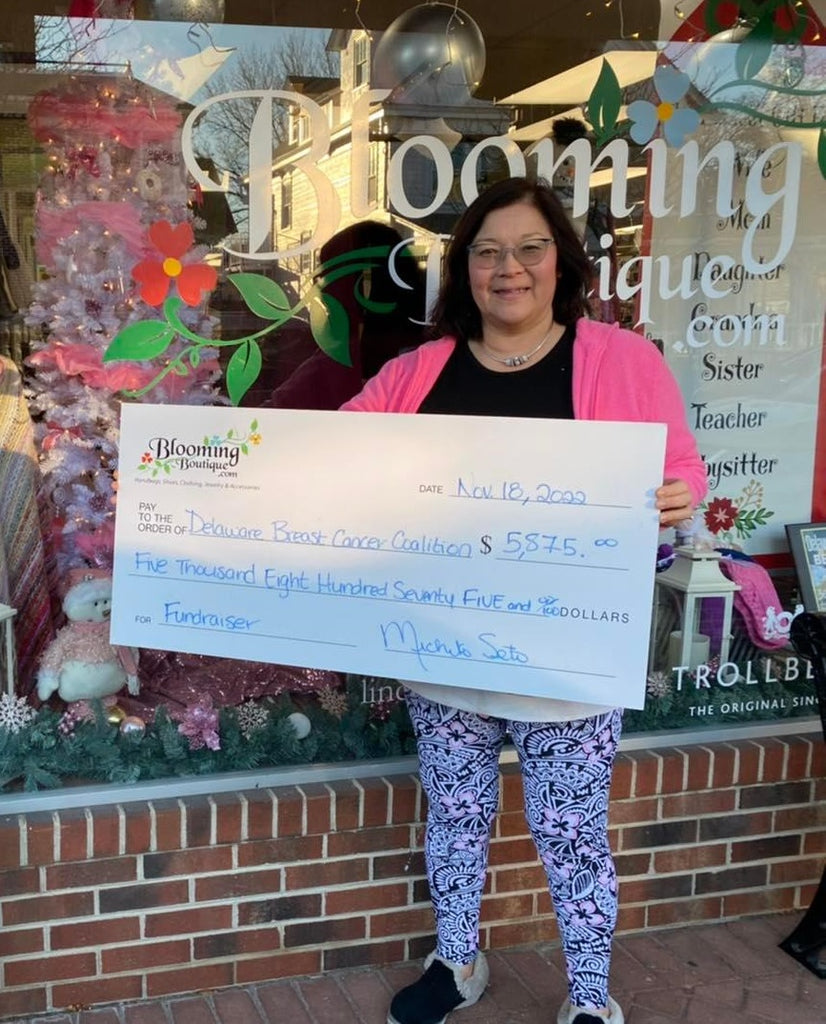 Blooming Boutique Supports Delaware Breast Cancer Coalition