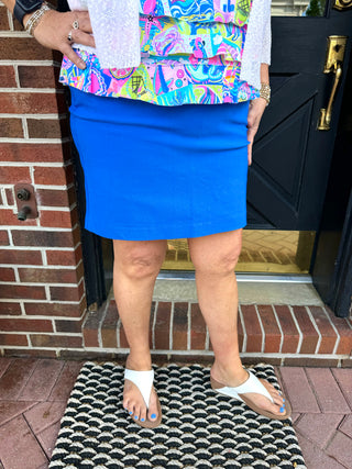 Bangladine by Lulu B Blue Skort