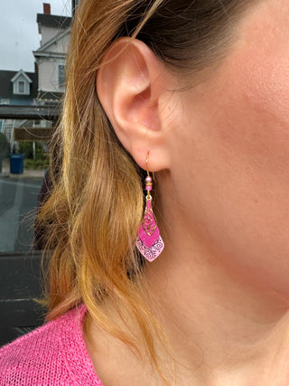 Adajio Pink Ombré Earrings