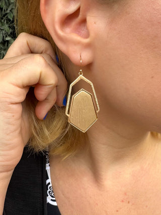 Gold Viking Earring