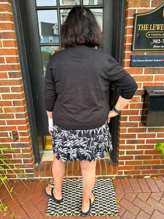 Lulu B Black Cardigan Sweater