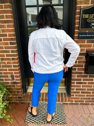 Bangladine by Lulu B Deep Sea Contemporary Capris