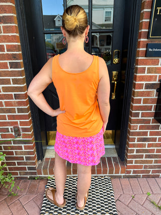 Lulu B Tangerine Basic Tank