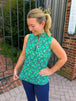 Green Window Pane