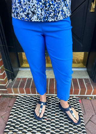 Lulu B Bangladine Blue Scallop Capri