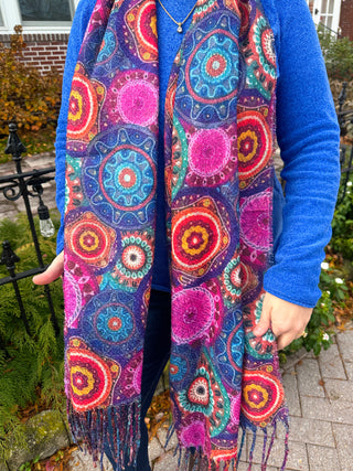 Boho Burst Scarf