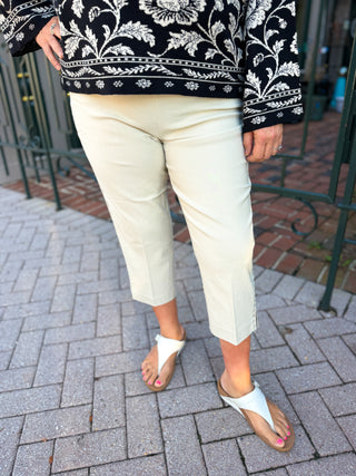Bangladine by Lulu B Stone Rhinestone Capri