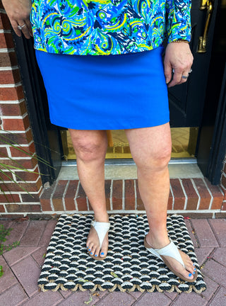 Bangladine by Lulu B Blue Skort