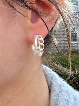 Silver Sallie Earrings