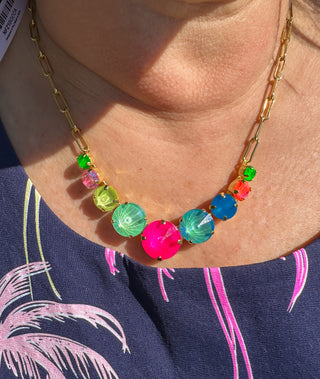 Sorrelli' Candy Carnival Calista Tennis Necklace