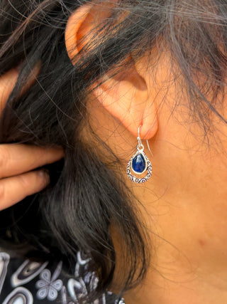 Black Filigree Earrings