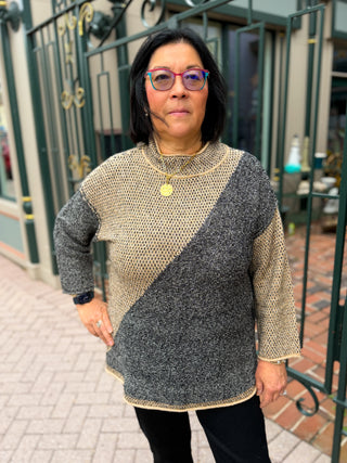 Olivia by Habitat Crossroads Colorblock Sweater