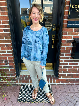 Escape by Habitat Pocket Cotton Capri Khaki