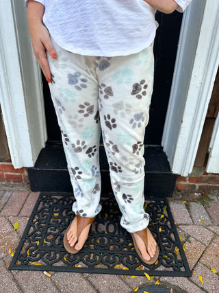 Dog Paw Fleece Lounge Pants