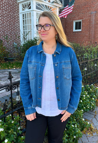 Escape by Habitat White Stay Centered Tee