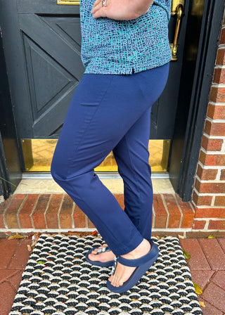 Lulu B Navy Ankle Pants
