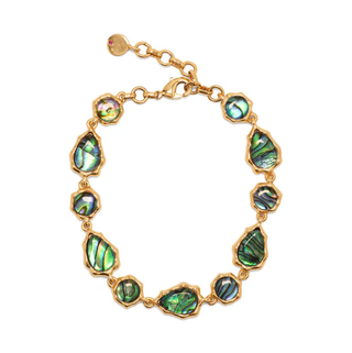 Capucine de Wulf Aurora Link Bracelet, 7"+2'' - Abalone