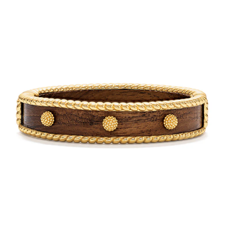 Capucine de Wulf Teak Berry Small Hinged Cuff