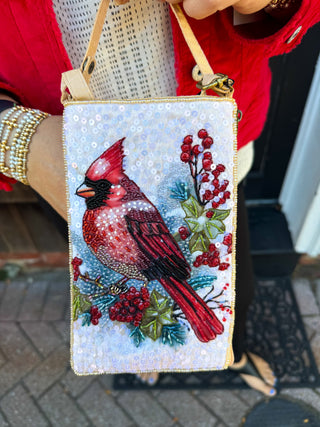 Christmas Cardinal Club Bag