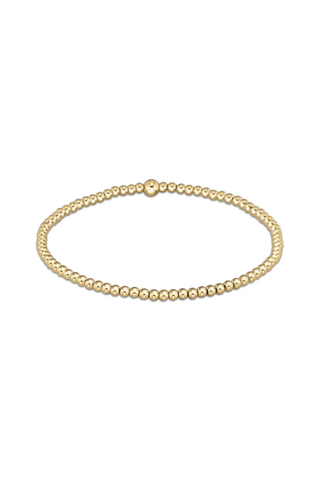 ENewton Classic Gold 2.5mm Bead Bracelet