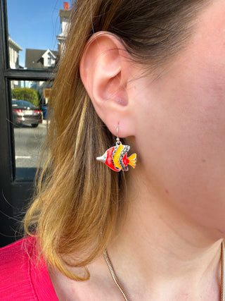 Coral Fish Earrings