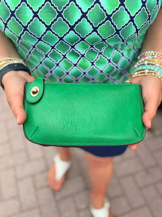 Kelly Green Crossbody Bag