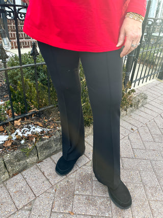 Lulu B Black Wide Leg Leggings