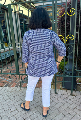 Lulu B Harbor Rope Button Tunic