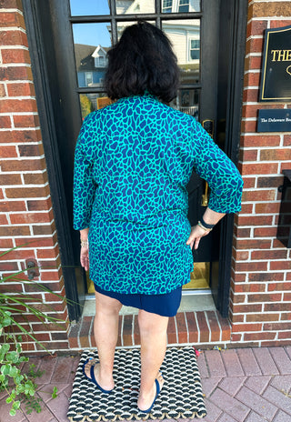 Bangladine by Lulu B Navy Skort